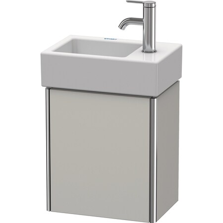 Xsquare Wall-Mounted Vanity Unit Concrete Gray Matt